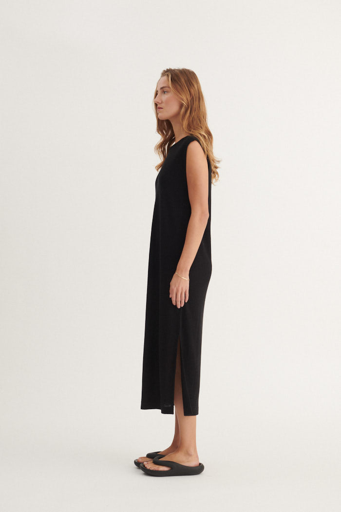 Basic Apparel Ryda Tank Dress Dresses 001 Black